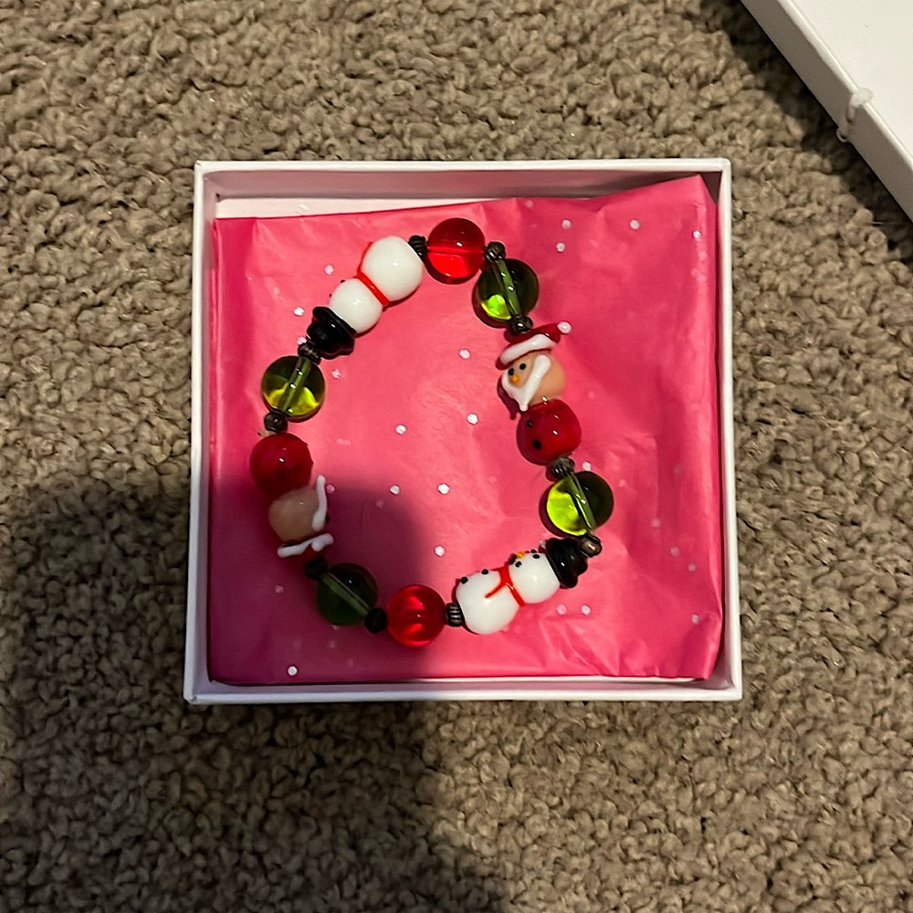 Christmas keepsake bracelet